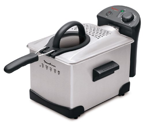 Am101510 easy pro friteuse noir/inox 2100 w