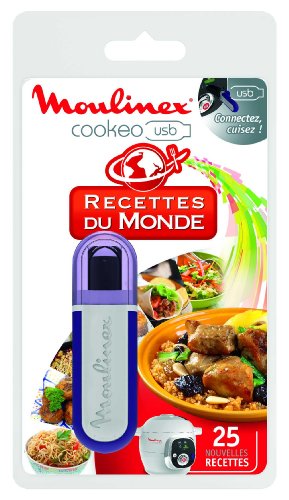 Moulinex XA600100 Clé USB Cookéo 25 Recettes du...