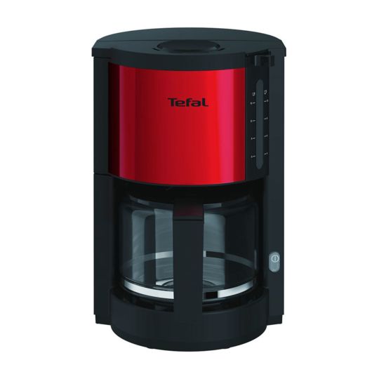 TEFAL Tefal Cafetière Rouge Inox CM310511