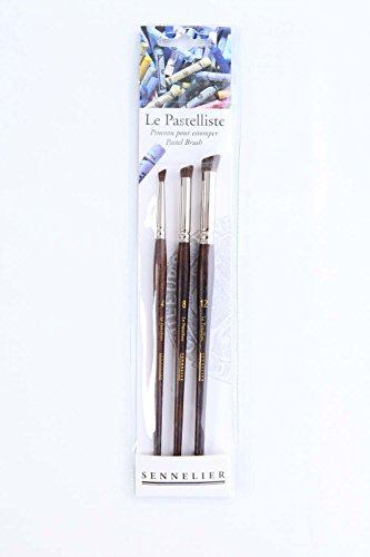 Sennelier Le pastelliste pastel-lot de 3 pinceaux code EAN 3046450030577 