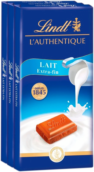  Tablettes De Chocolat Au Lait Lindt code EAN 3046920021944 