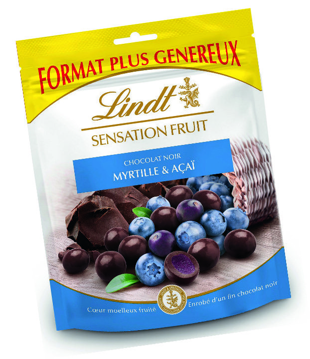 BILLES AU CHOCOLAT “SENSATION FRUIT DE LINDT”