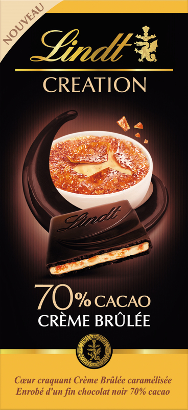 TABLETTE DE CHOCOLAT CREATION NOIR 70% CRÈME BR...