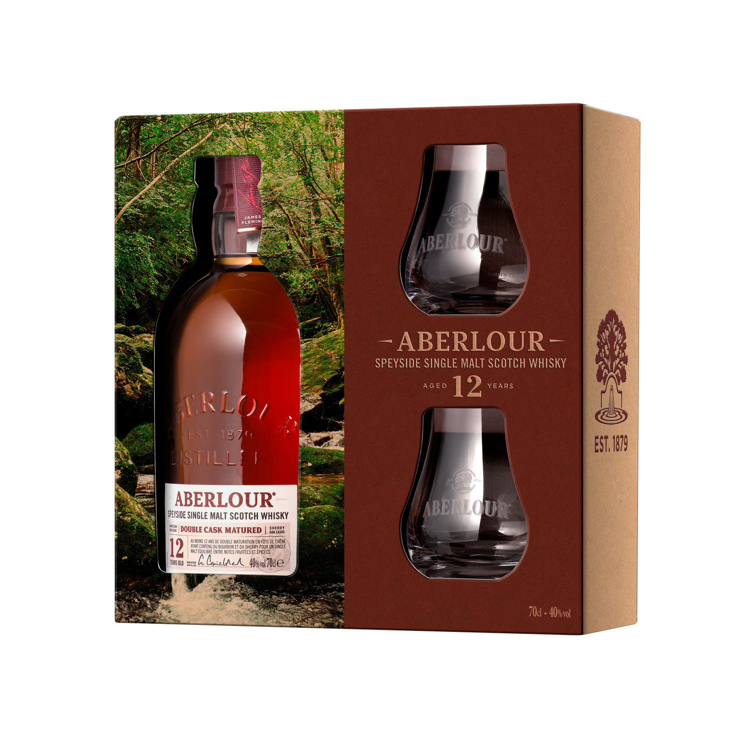 Whisky Speyside single malt 12 years ABERLOUR