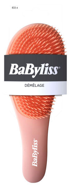 BROSSE DETANGLE PÊCHE BICOLORE
