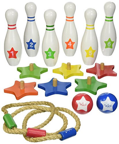 - 4003 - jeu de plein air - set quilles - jeu d...