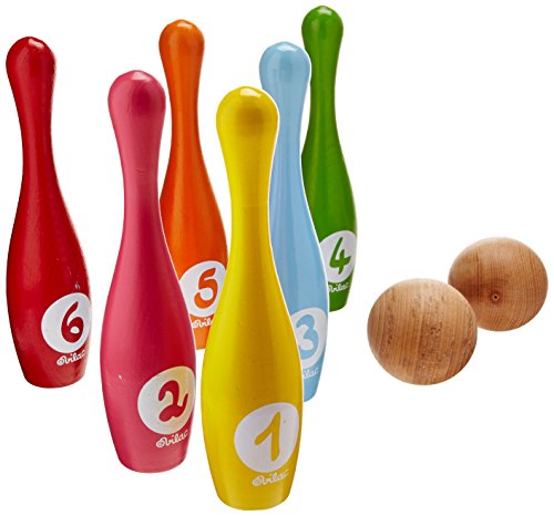 - 4033 - plein air - 6 quilles bowling (22 cm)