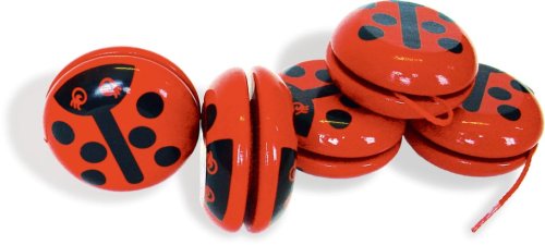 - 7075 - jeux et jouets en bois - yo-yo coccinelle