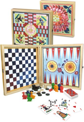 - 8635 - jeu de société - coffret de jeu classi...