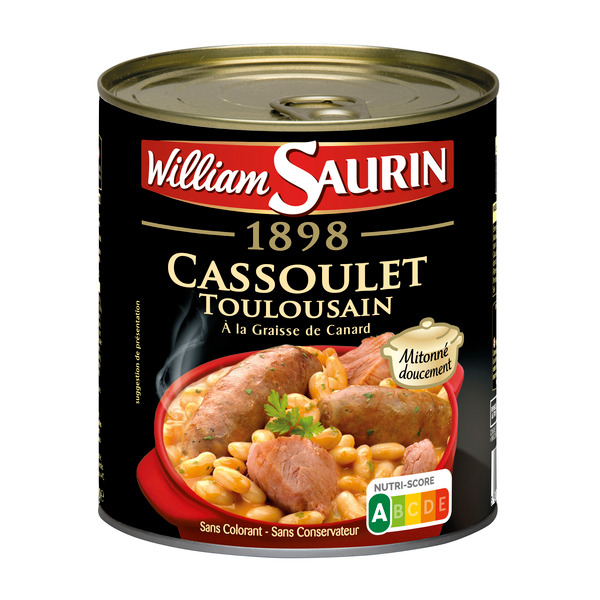 Cassoulet Toulousain 3049580541258 WILLIAM SAURIN Cassoulet Toulousain 3049580541258 WILLIAM SAURIN