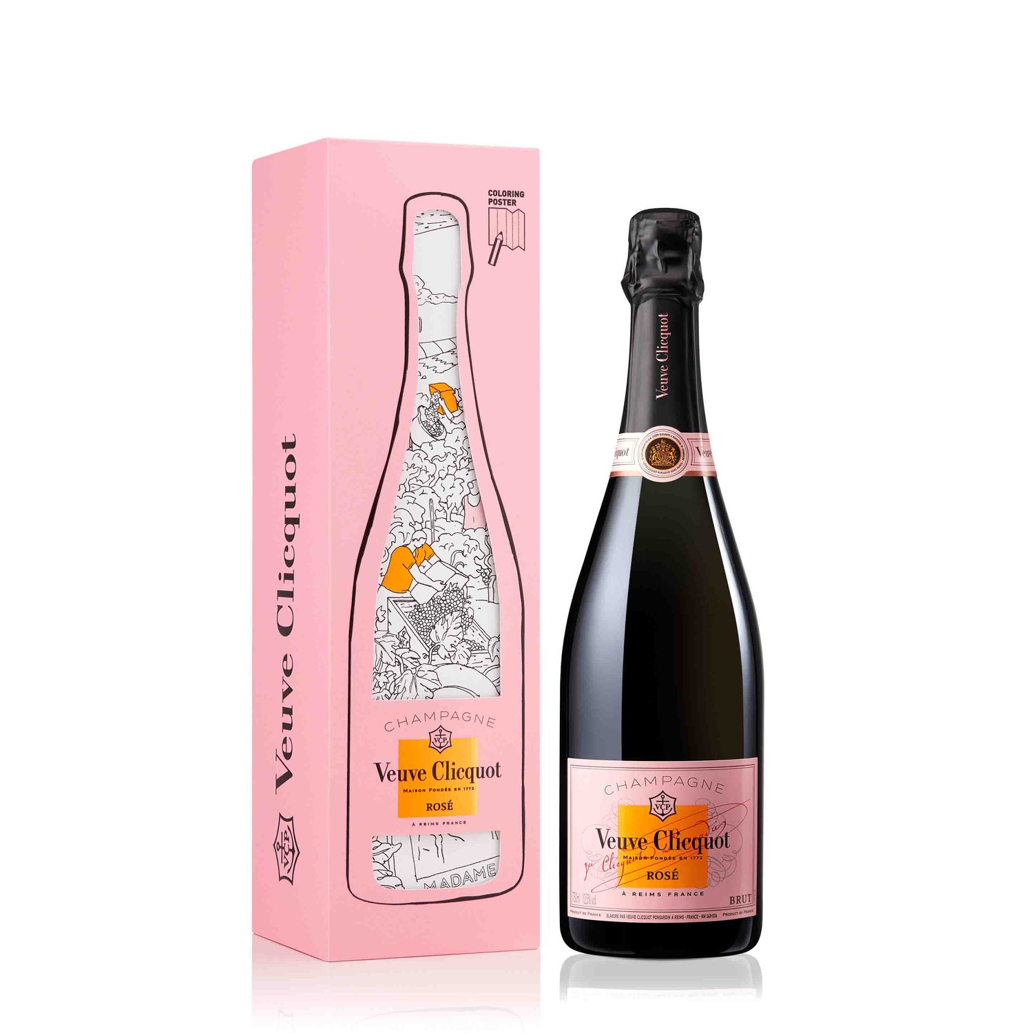 Champagne rosé VEUVE CLICQUOT