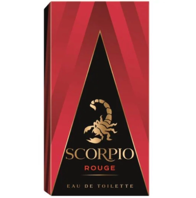 Eau de toilette rouge