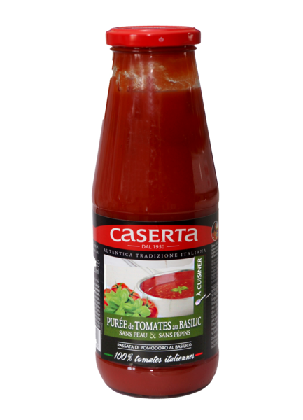 DIVELLA PURÉE DE TOMATES AU BASILIC
 code EAN 3051030005883 