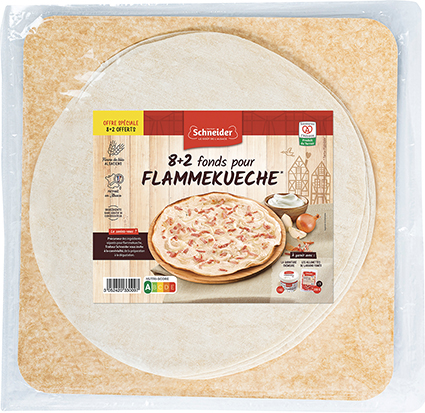 FONDS RONDS POUR TARTE FLAMBÉE