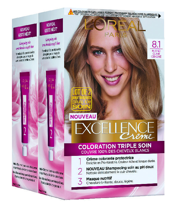 COLORATION(2)(3) “EXCELLENCE CRÈME DE L’ORÉAL PARIS” 3054088664668 (3054088664668)