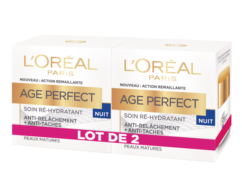 DERMO EXPERT SOIN AGE PERFECT RÉ-HYDRATANT NUIT DERMO EXPERT code EAN 3054088682693 