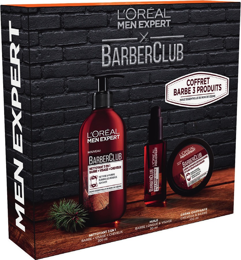 BARBER CLUB COFFRET GMS 2018  (b) MEN EXPERT