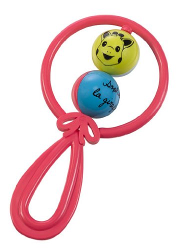 Hochet 2 boules - sophie la girafe - coloris al...