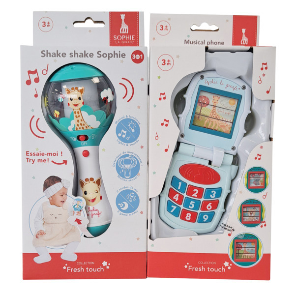  Télephone Musical Et Hochet Shake Shake code EAN 3056565178224 