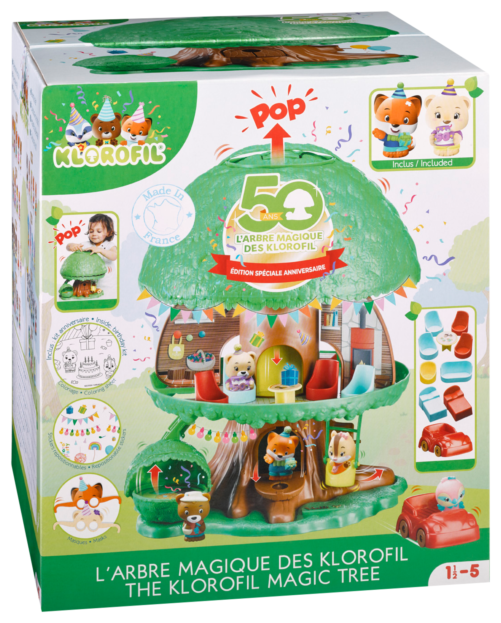 KLOROFIL L'arbre magique des Klorofil - édition 50 ans code EAN 3056567022006 