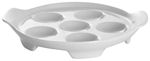 164138 plat à escargots 6 places