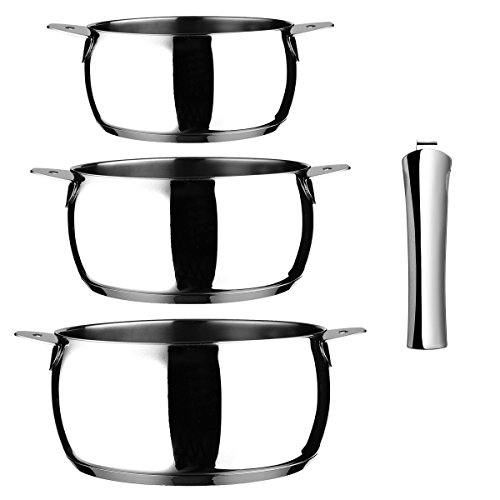 Casseroles acier inox