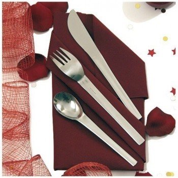 MES VERRINES Kit couvert inox avec serviette 120 mm code EAN 3057191904232 