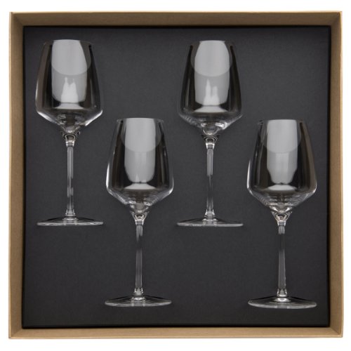 206396 coffret de 4 verres à vin rouge 35 cl