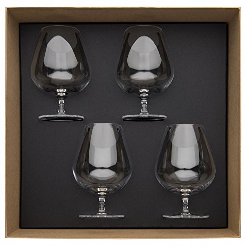 206400 coffret de 4 verres cognac 61 cl