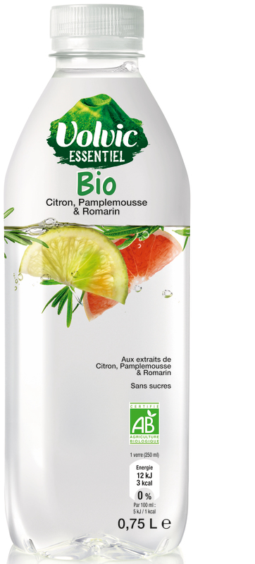 EAU MINÉRALE NATURELLE AUX EXTRAITS DE CITRON, ...