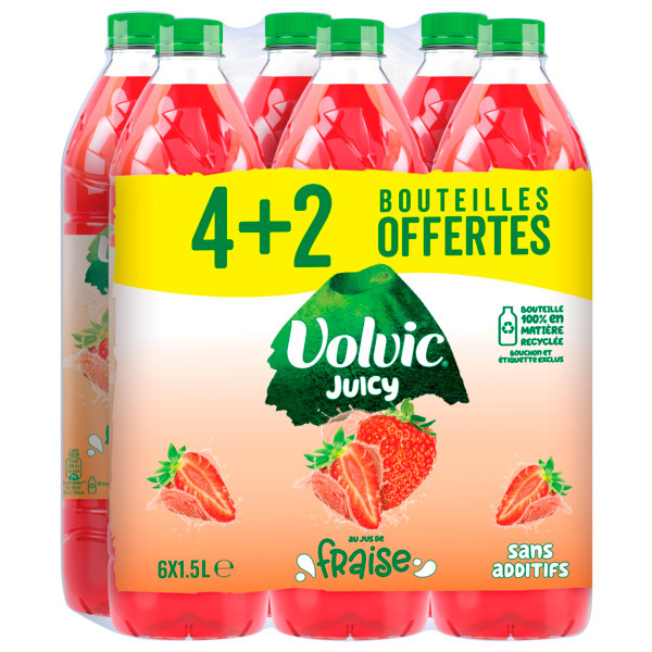  Volvic Juicy Fraise code EAN 3057640591303 