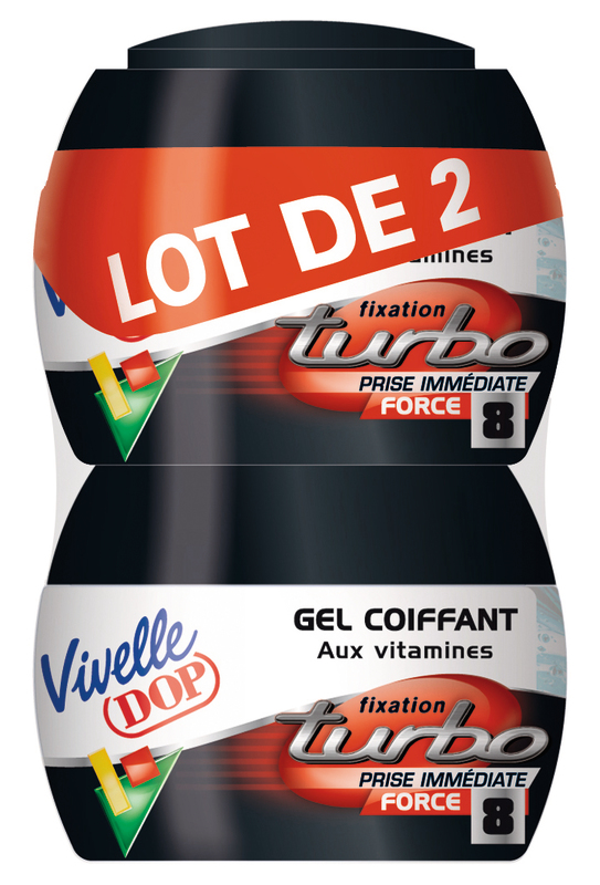 GEL COIFFANT FIXATION TURBO FORCE 8 VIVELLE DOP