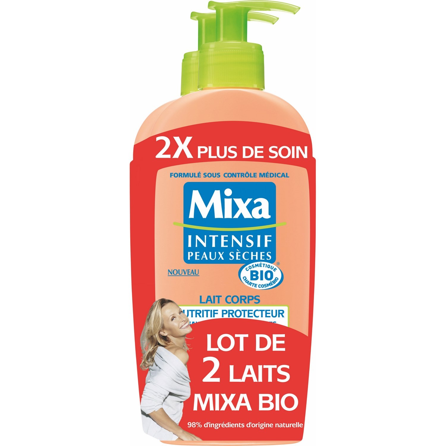 Lait bio nutritif protecteur MIXA