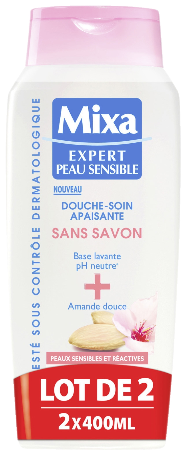 Douche expert peau sensible Mixa