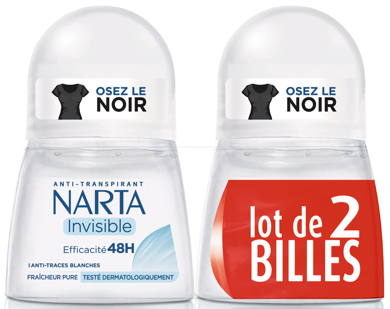 DÉODORANT BILLE INVISIBLE 48H narta