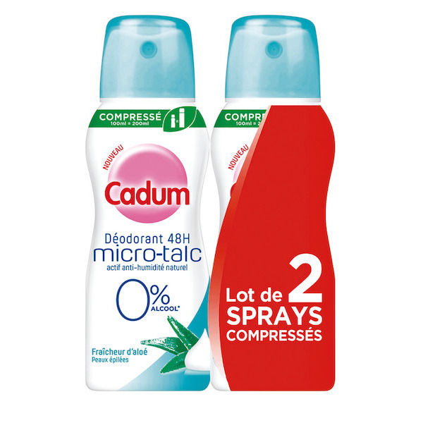 DÉODORANT COMPRESSÉ CADUM