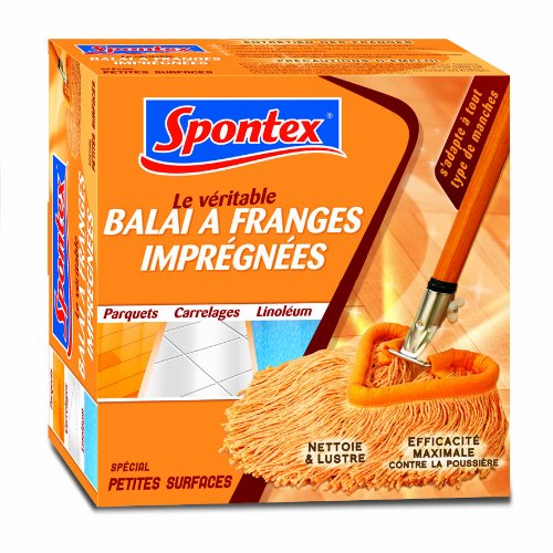 Balai à franges triangulaire