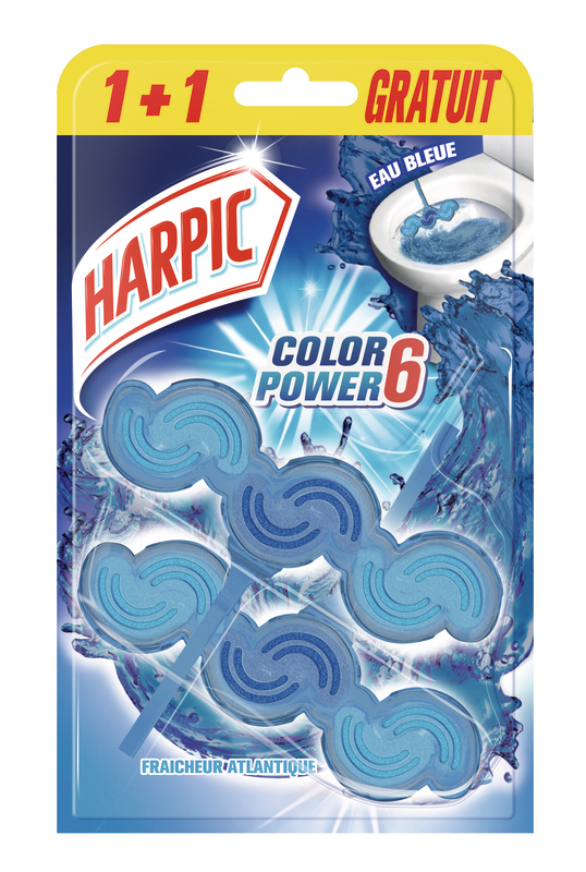 BLOC COLOR EAU BLEU (b) HARPIC