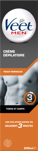 VEET MEN Crème dépilatoire code EAN 3059944026123 