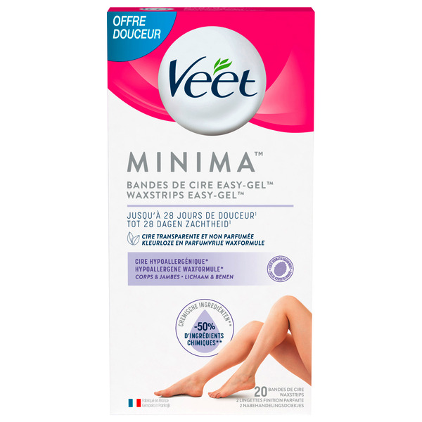  Bandes de cire "Offre douceur" code EAN 3059944026765 