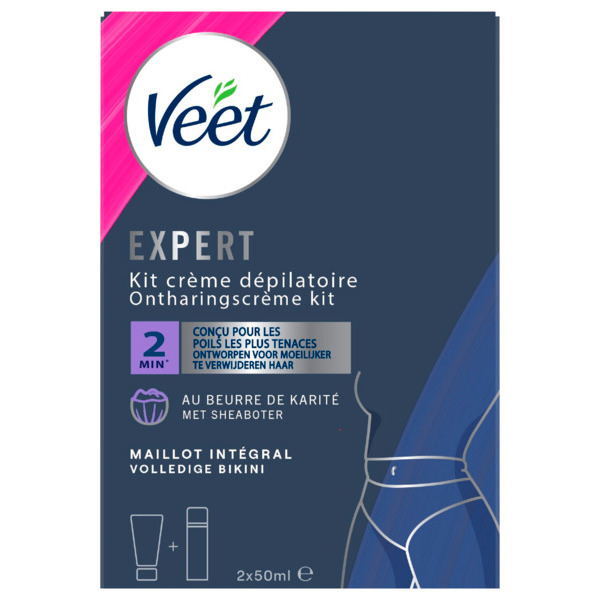 KIT CRÈME DÉPILATOIRE MAILLOT INTÉGRAL 
