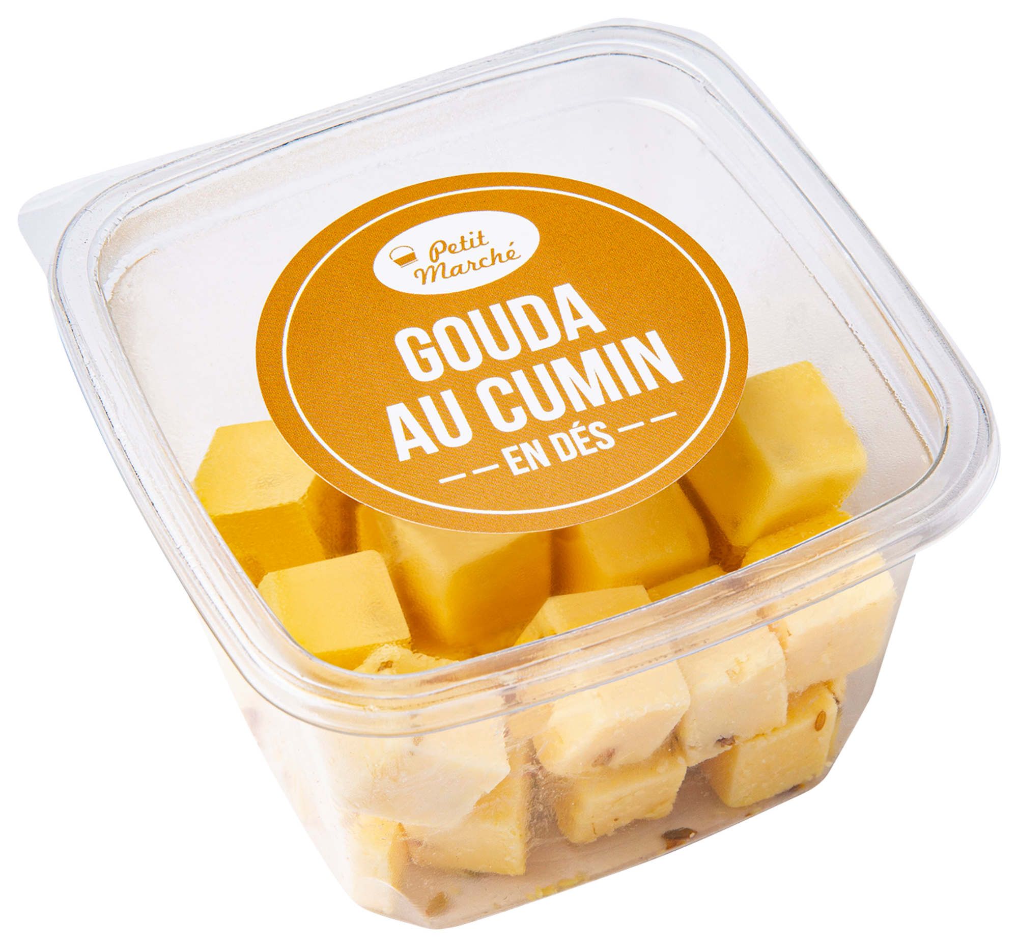 Dés Gouda Cumin 29% Mat. Gr.