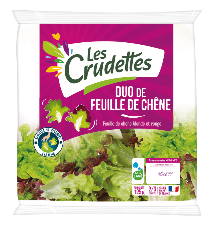 DUO DE FEUILLE DE CHÊNE les crudettes