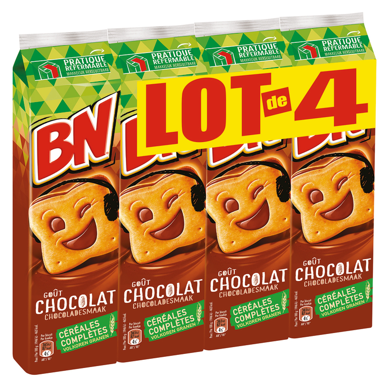 GOÛTERS FOURRÉS CHOCOLAT BN