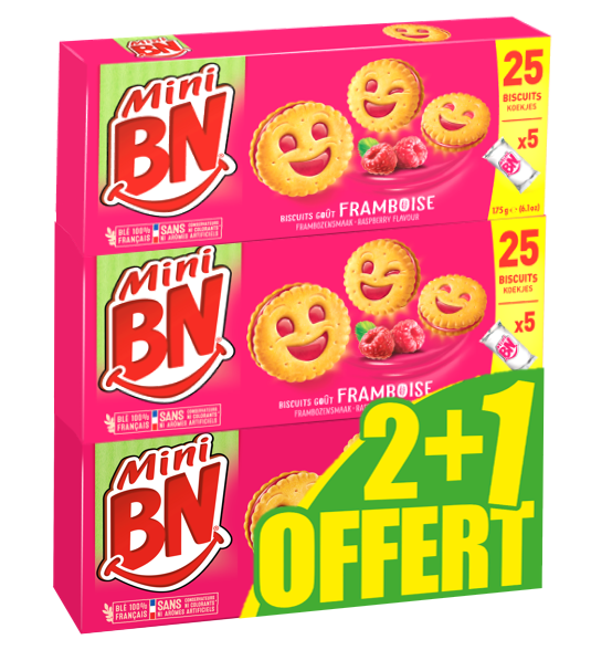 BN MINI BN FRAMBOISES code EAN 3061990143884 