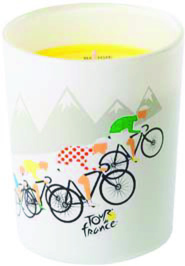 BOUGIE VERRE CARAVELLE “DEVINEAU”