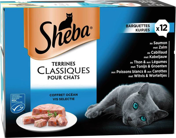 sheba BARQUETTES SAUCES GOURMANDES SHEBA 3065890122680 (3065890122680)