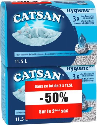  Litière pour chat CATSAN code EAN 3065890133488 