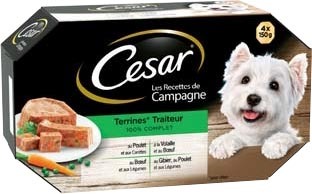 BARQUETTES POUR CHIENS “CÉSAR” 3065890135116 