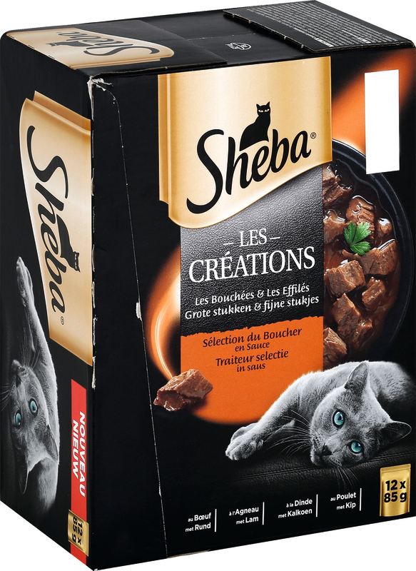 SACHETS FRAÎCHEUR EN SAUCE CHAT LES CRÉATIONS S...